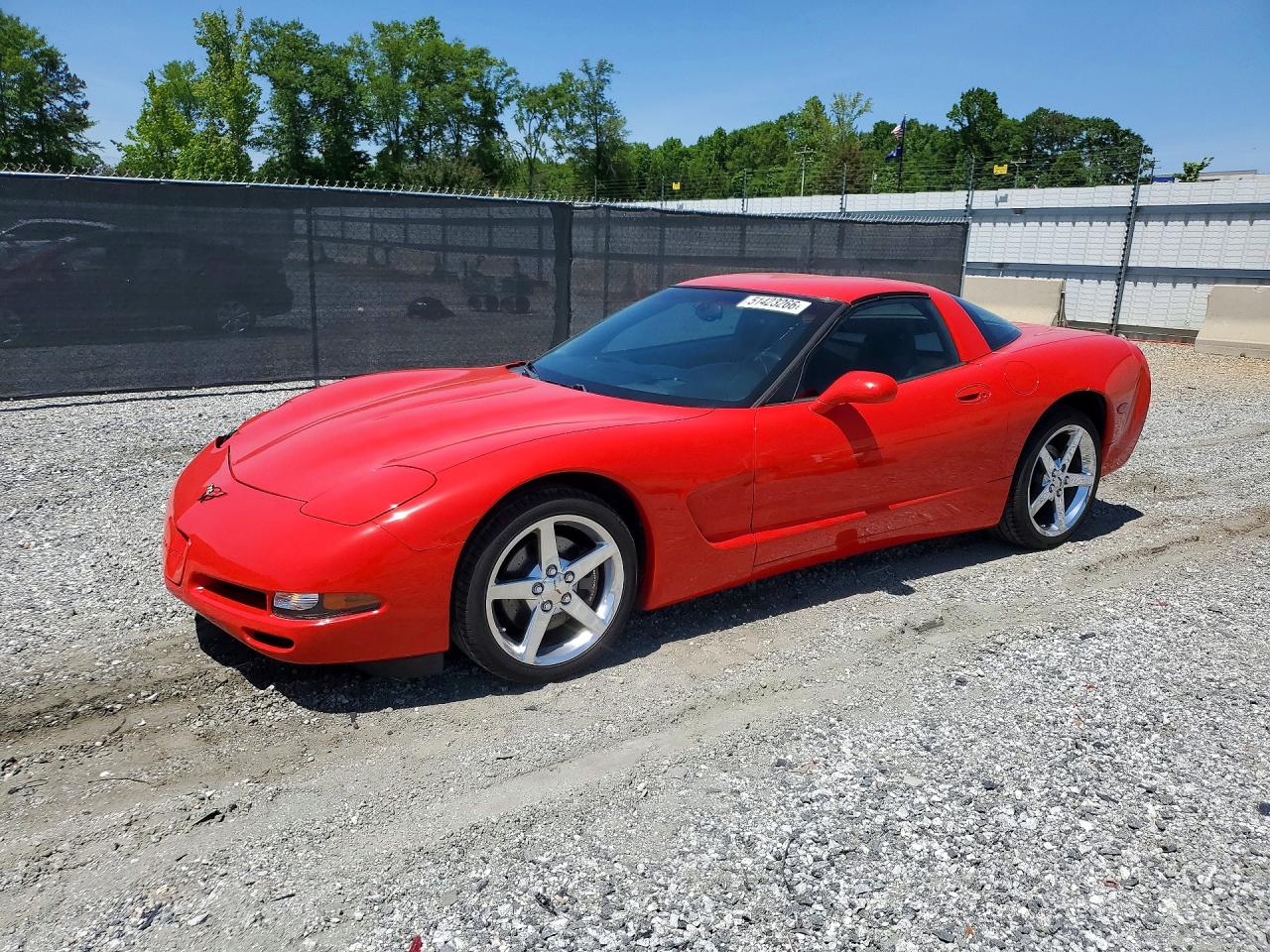 2002 Chevrolet Corvette, VIN 1G1YY22G925107337 — Front end