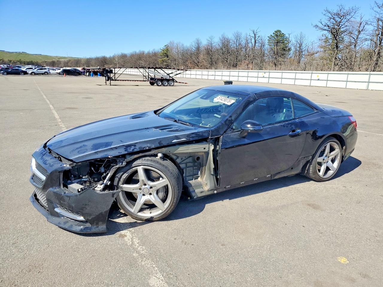 2014 Mercedes-Benz SL 550, VIN WDDJK7DA4EF026069 — Front end