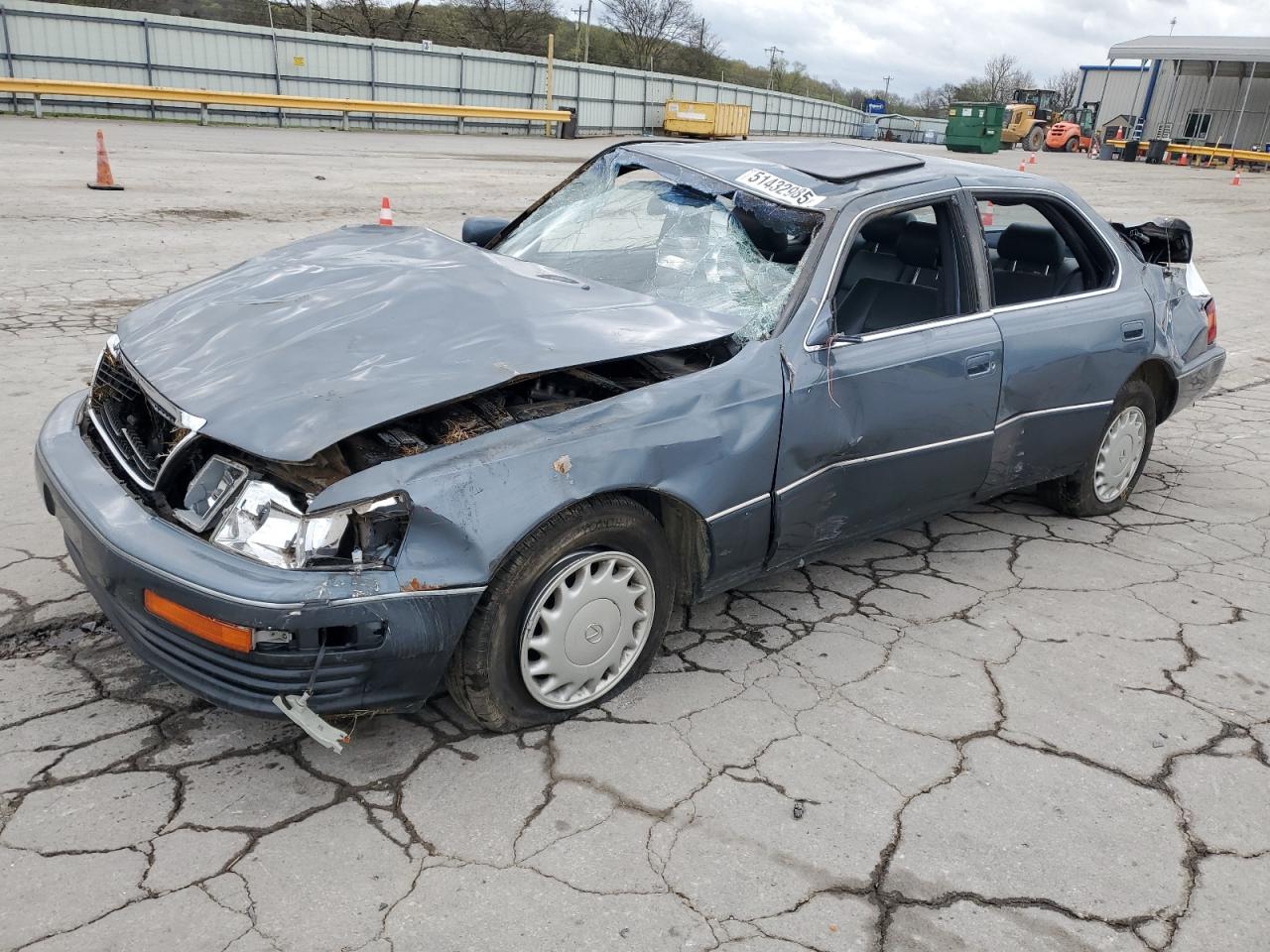 1990 Lexus LS 400, VIN JT8UF11E4L0010503 — Rollover