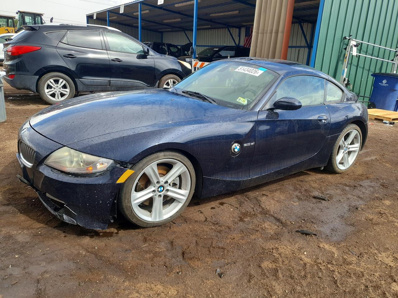 2008 BMW Z4 3.0si, VIN 4USDU53588LG19544 — Front end
