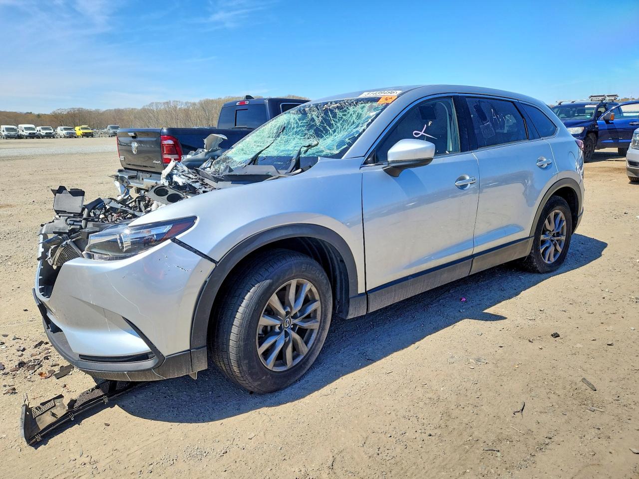 2023 Mazda CX-9 Touring, VIN JM3TCBCY4P0658830 — Front end