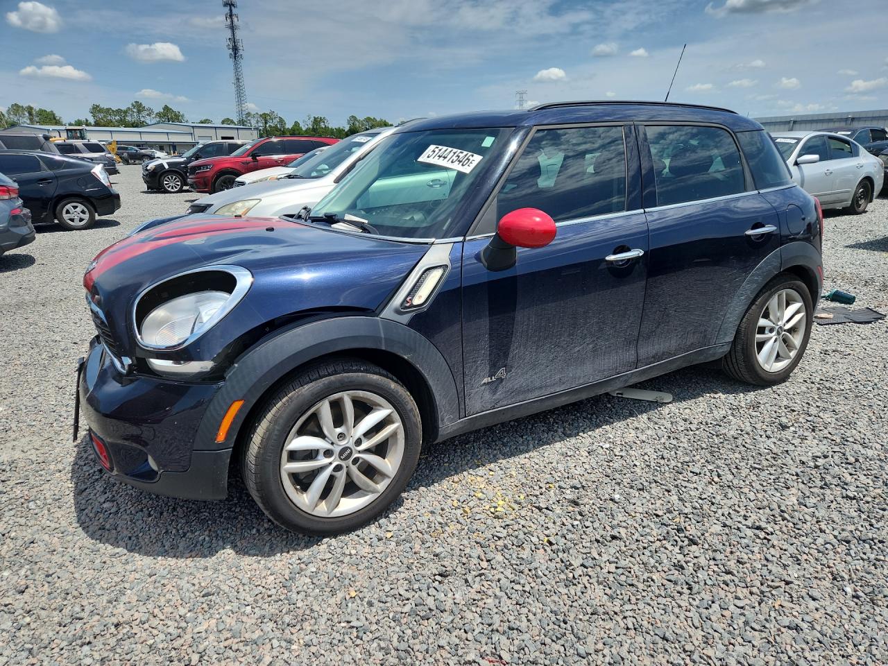 2012 MINI Countryman S, VIN WMWZC5C5XCWL60944 — Перед