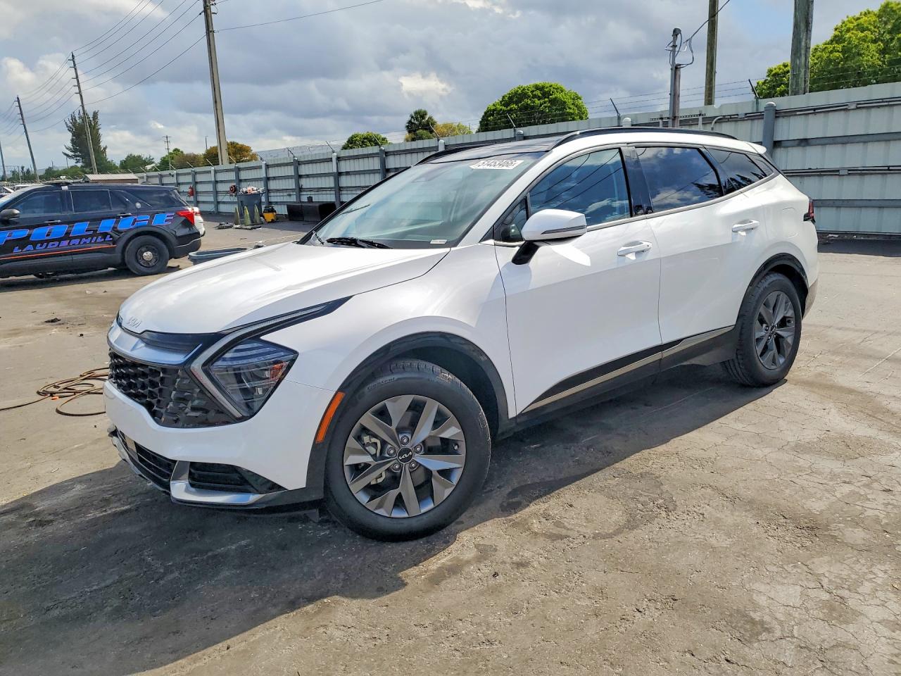 2025 Kia Sportage EX, VIN 5XYK33DF1SG268181 — Prior damage history