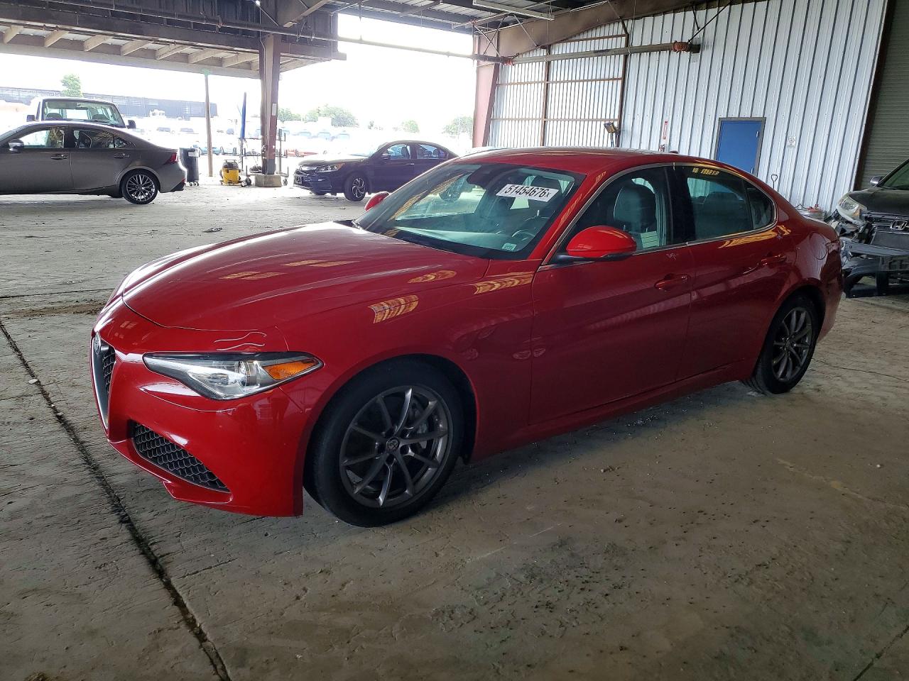 2020 Alfa Romeo Giulia, VIN ZARFAMAN5L7633510 — Vandalism