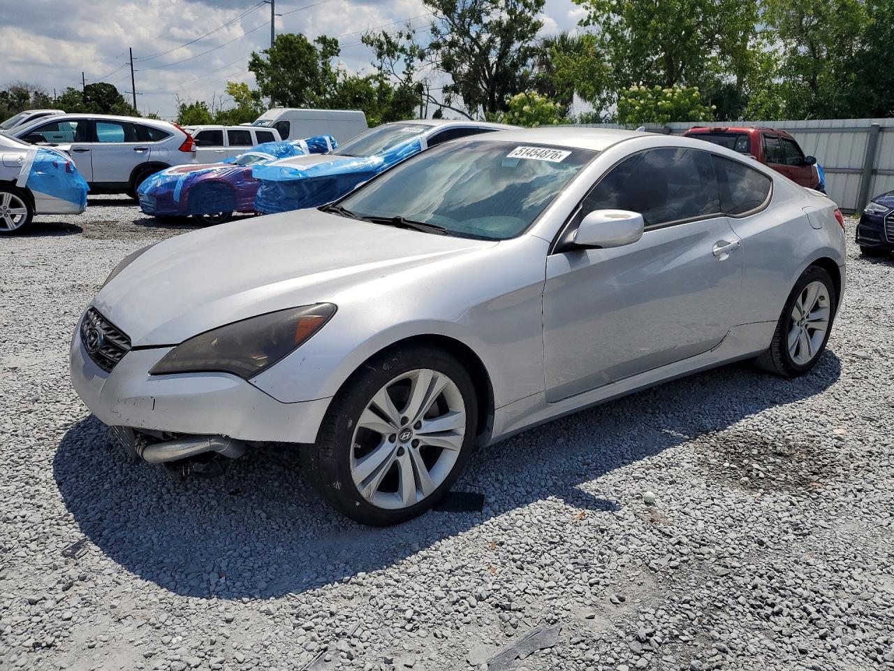 2011 Hyundai Genesis Coupe Premium, VIN KMHHT6KD4BU044698 — Normal wear
