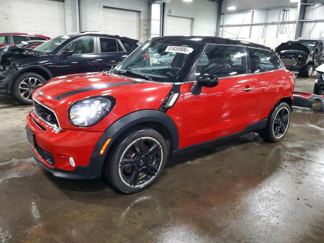 2015 MINI Paceman S, VIN WMWSS7C54FWS44918 — Rear end