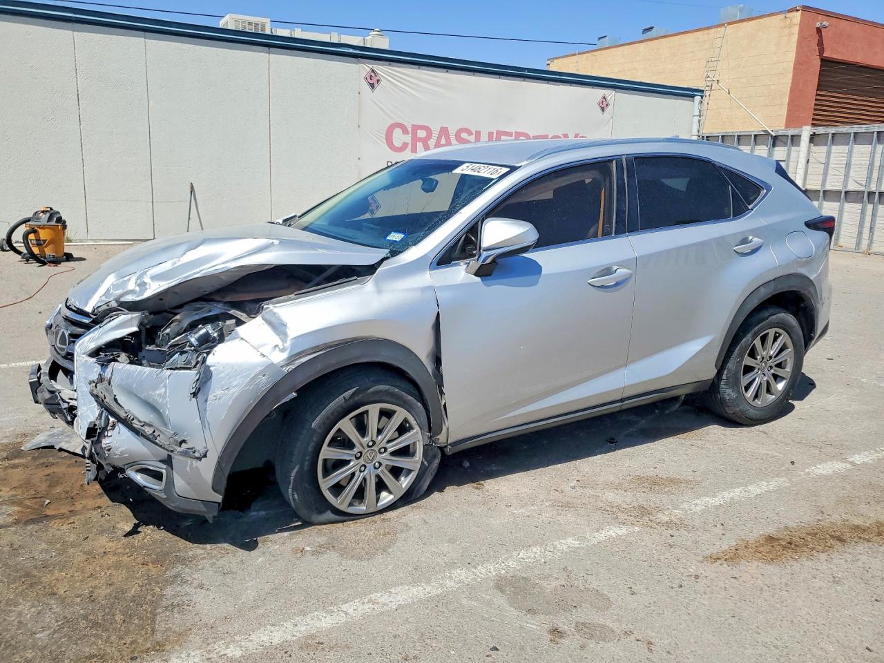 2016 Lexus NX 200t, VIN JTJYARBZ8G2026826 — Front end