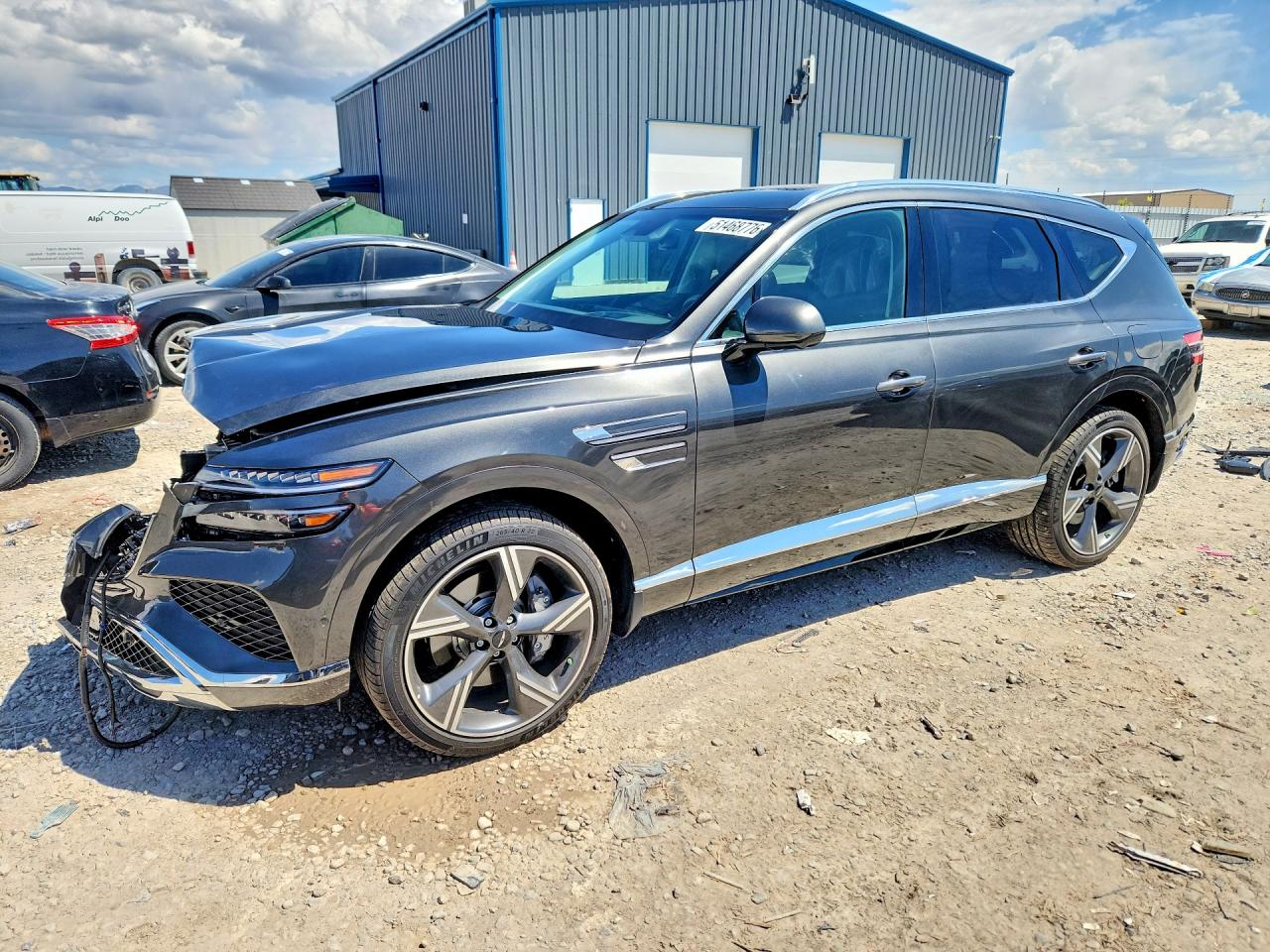 2026 Genesis GV80 Prestige, VIN KMUHCESB6TU299333 — Front end
