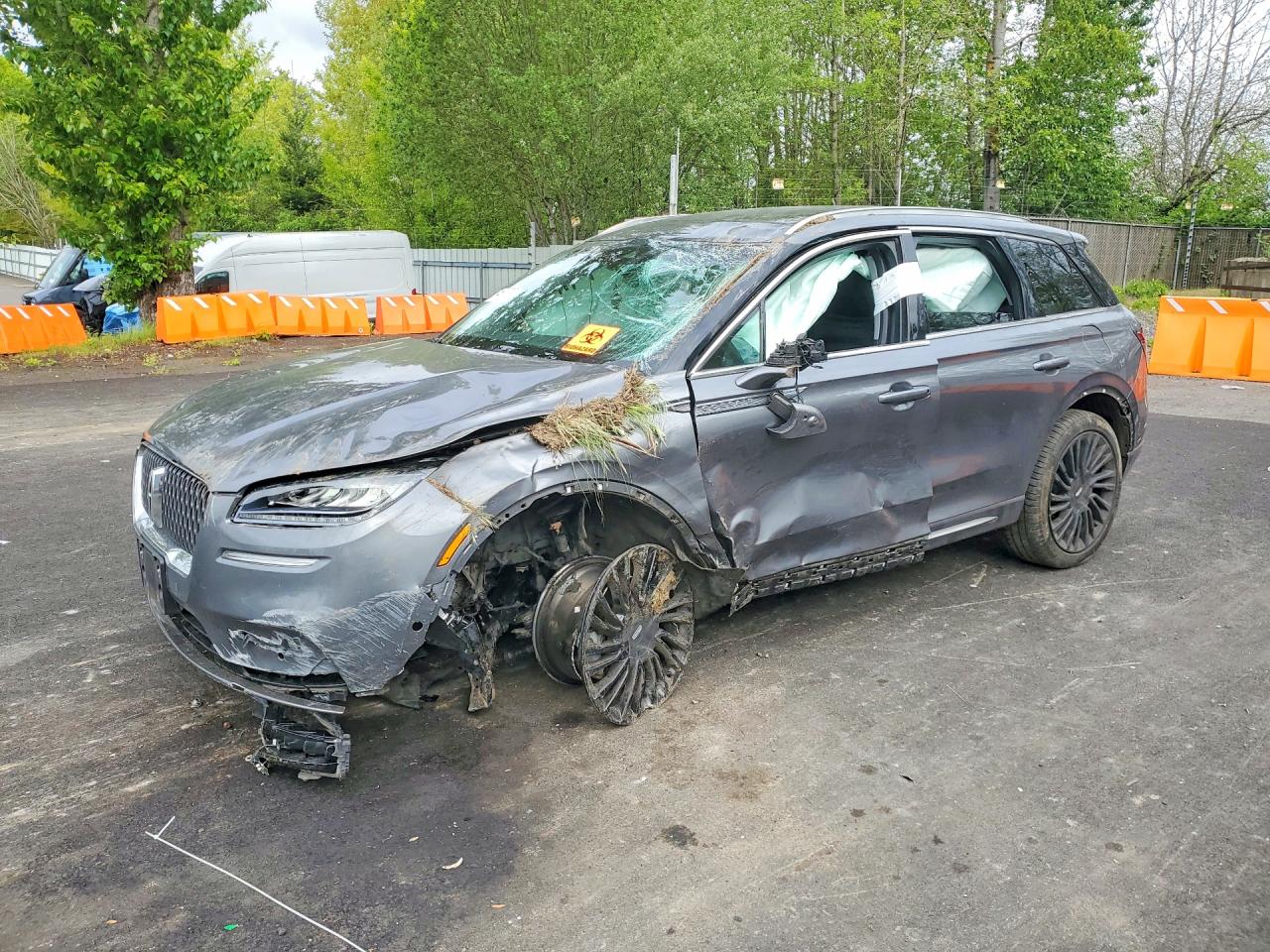 2021 Lincoln Corsair Reserve, VIN 5LMCJ2D92MUL02847 — Rollover