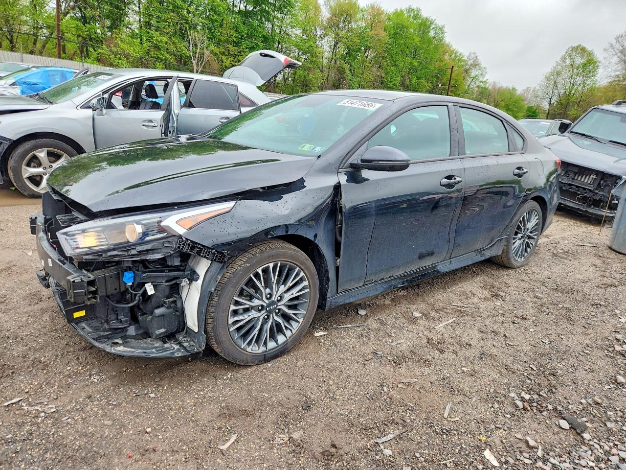 2023 Kia Forte GT-Line, VIN 3KPF54AD4PE627791 — Front end