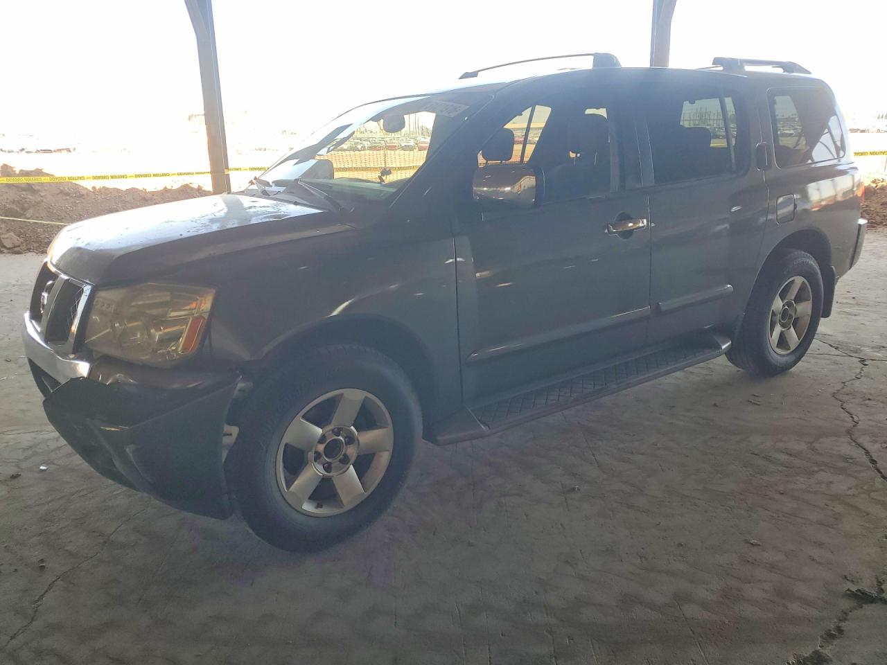 2004 Nissan Armada SE, VIN 5N1AA08A74N731866 — Rear end