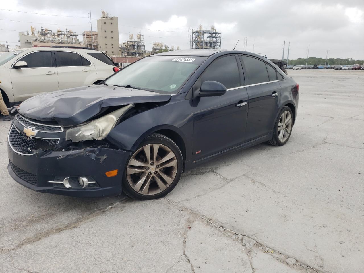 2014 Chevrolet Cruze LTZ, VIN 1G1PG5SB8E7117029 — Front end