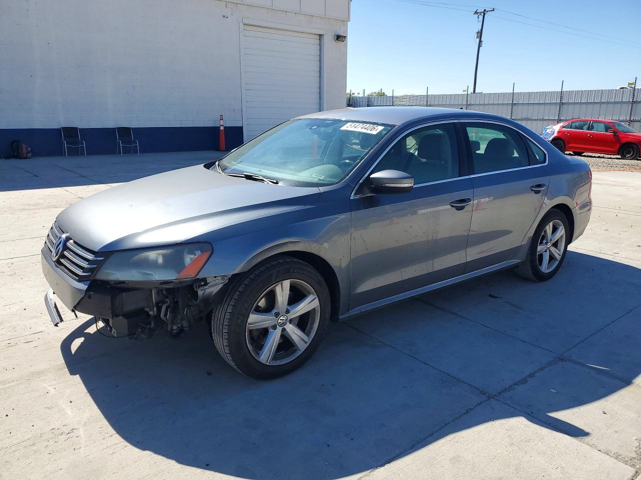 2014 Volkswagen Passat SE, VIN 1VWBT7A36EC084507 — Rear end