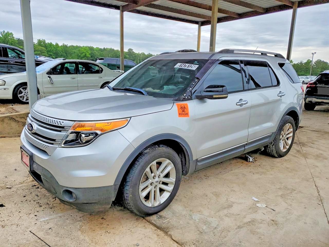 2012 Ford Explorer XLT, VIN 1FMHK7D93CGB01443 — Biohazard / chemical