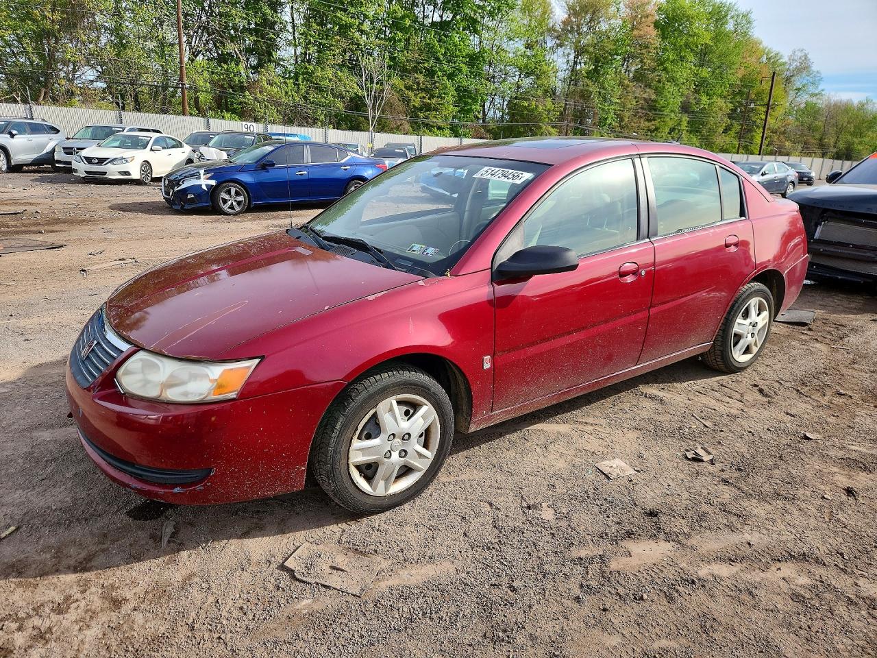 2007 Saturn ION ION 2, VIN 1G8AJ55F67Z106061 — Side