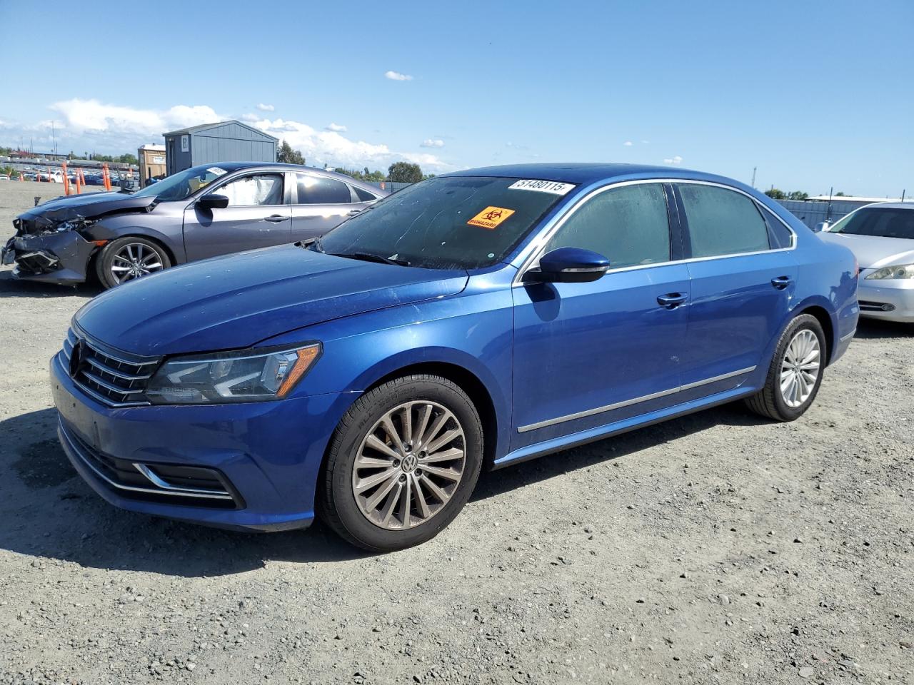 2017 Volkswagen Passat SE, VIN 1VWBT7A35HC024531 — Burn