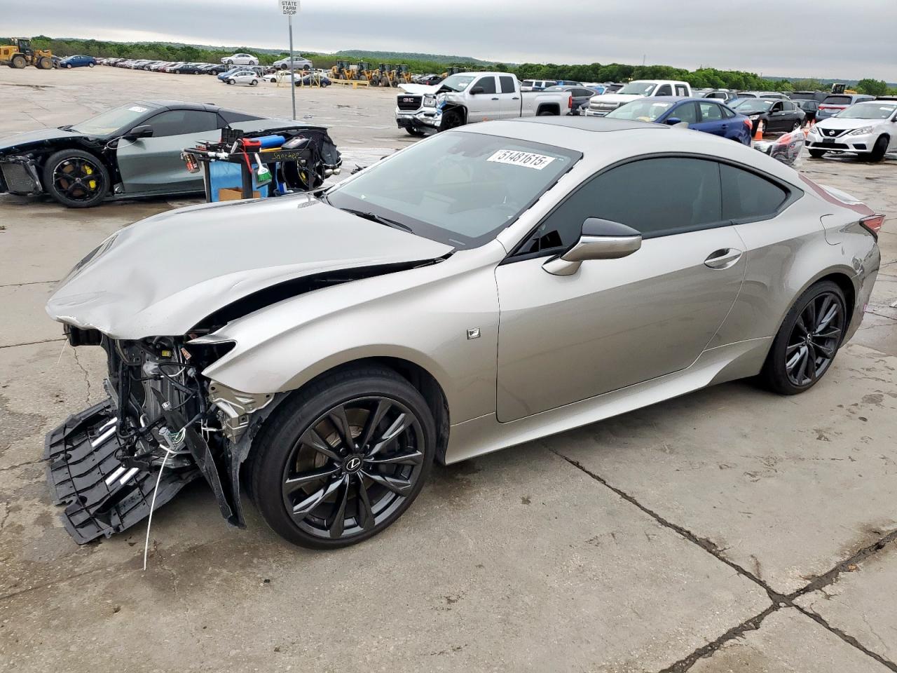 2024 Lexus RC 350 F Sport, VIN JTHGZ5BC7R5027753 — Перед