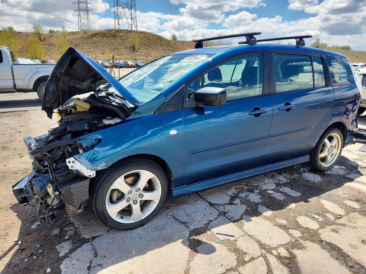 2007 Mazda 5 Sport, VIN JM1CR29L970142689 — Front end