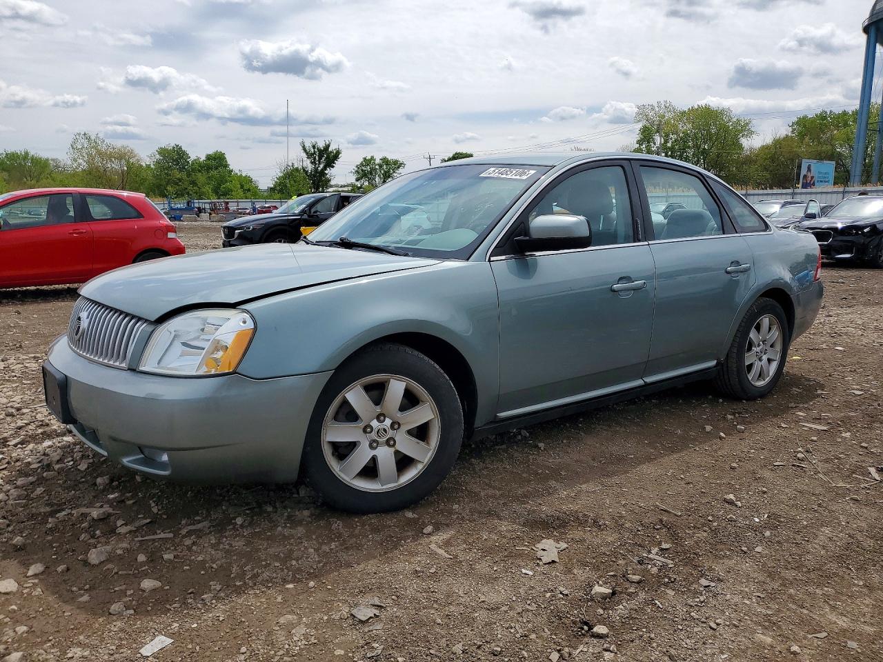2007 Mercury Montego, VIN 1MEHM40127G607394 — Roof