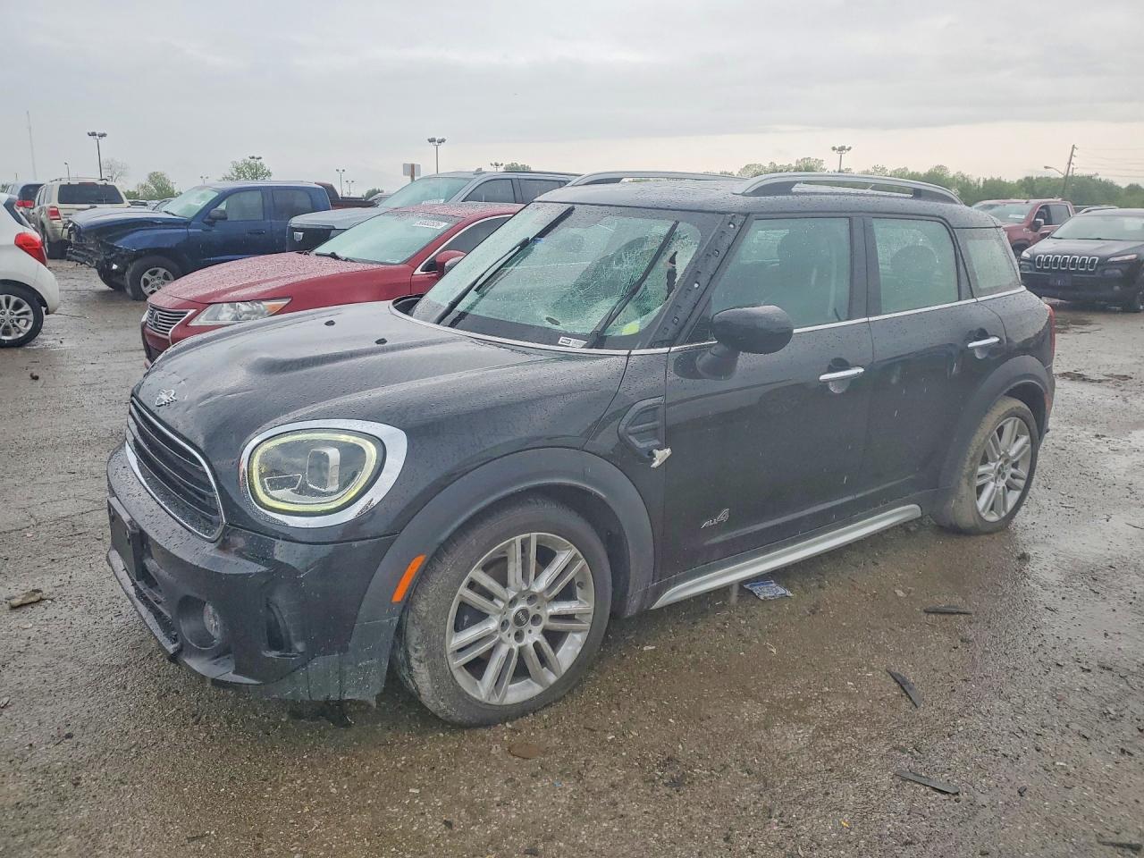2022 MINI Countryman Cooper, VIN WMZ43BR08N3N59907 — Front end