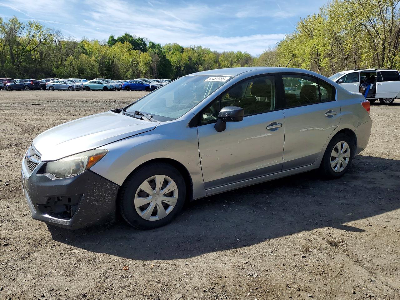 2015 Subaru Impreza, VIN JF1GJAA63FG007602 — Front end