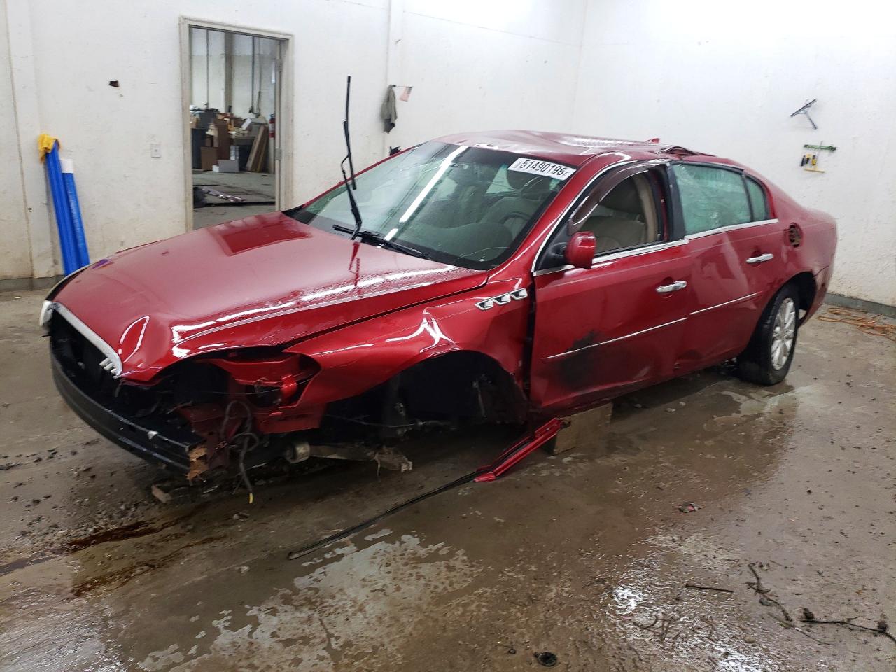 2010 Buick Lucerne CXL, VIN 1G4HC5EM4AU101535 — Rollover