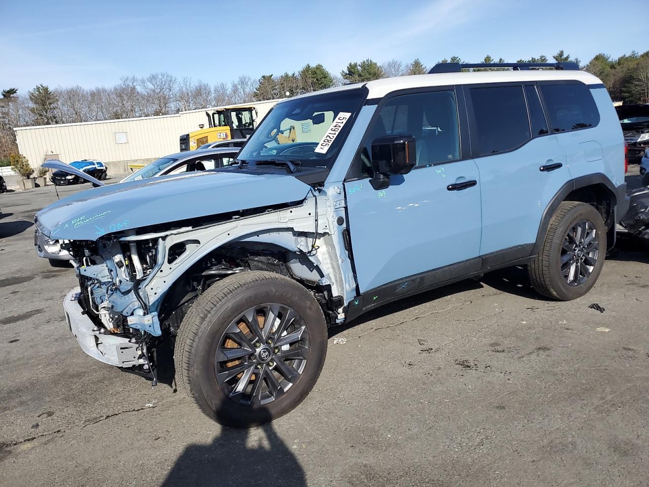 2025 Toyota Land Cruiser 1958 Edition, VIN JTEABFAJ2SK029978 — Front end