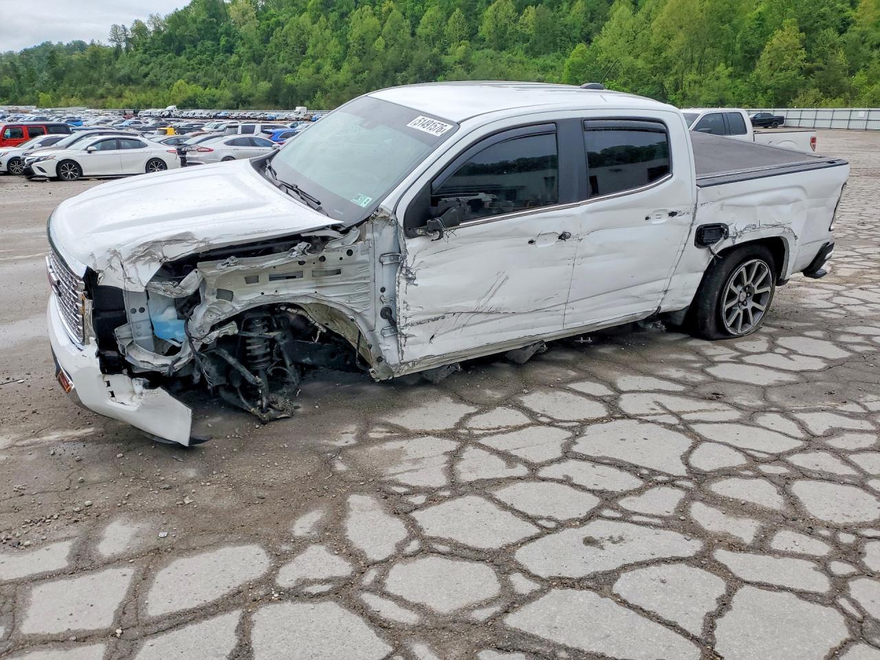 2017 GMC Canyon 4WD Denali, VIN 1GTG6EEN3H1263183 — Rollover