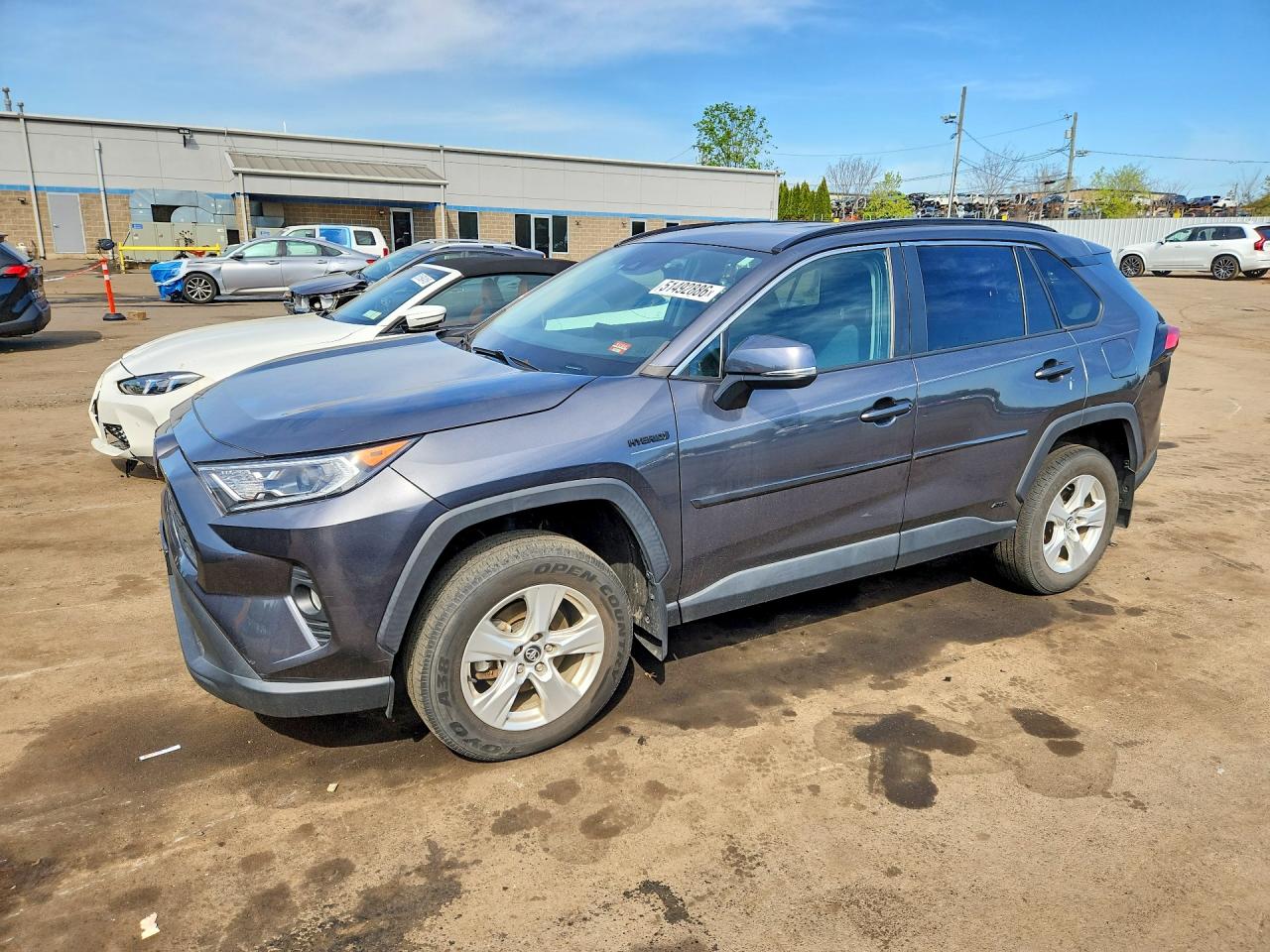 2020 Toyota RAV4 Hybrid XLE, VIN 4T3RWRFV3LU003956 — Missing or altered VIN