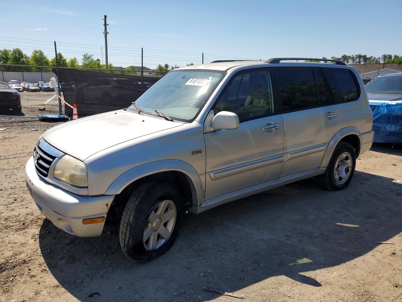 2001 Suzuki XL7 Standard, VIN JS3TX92V314111207 — Undercarriage
