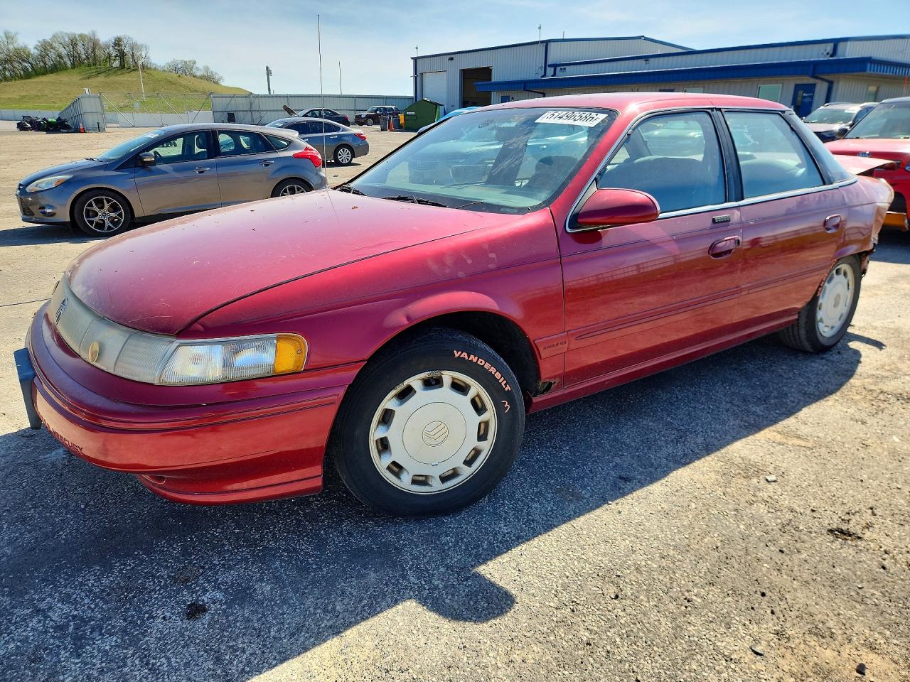 1995 Mercury Sable GS, VIN 1MELM50U8SG600744 — Зад