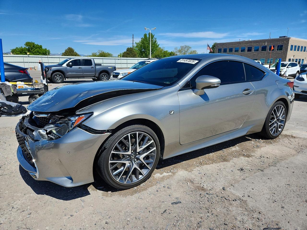 2016 Lexus RC 300 F Sport, VIN JTHSM5BC6G5000288 — Front end