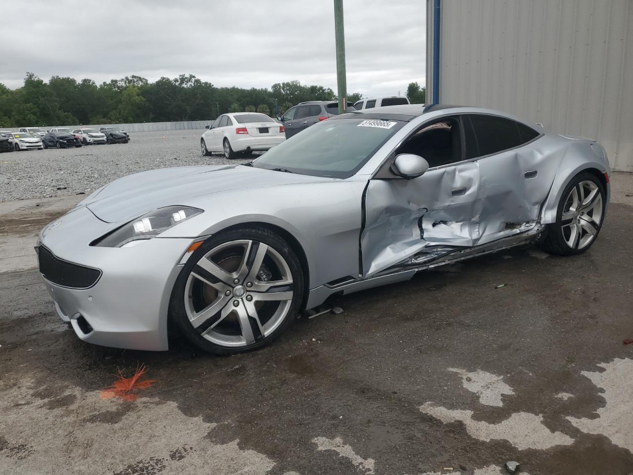2012 Fisker Karma EcoSport, VIN YH4K14AAXCA000385 — Side