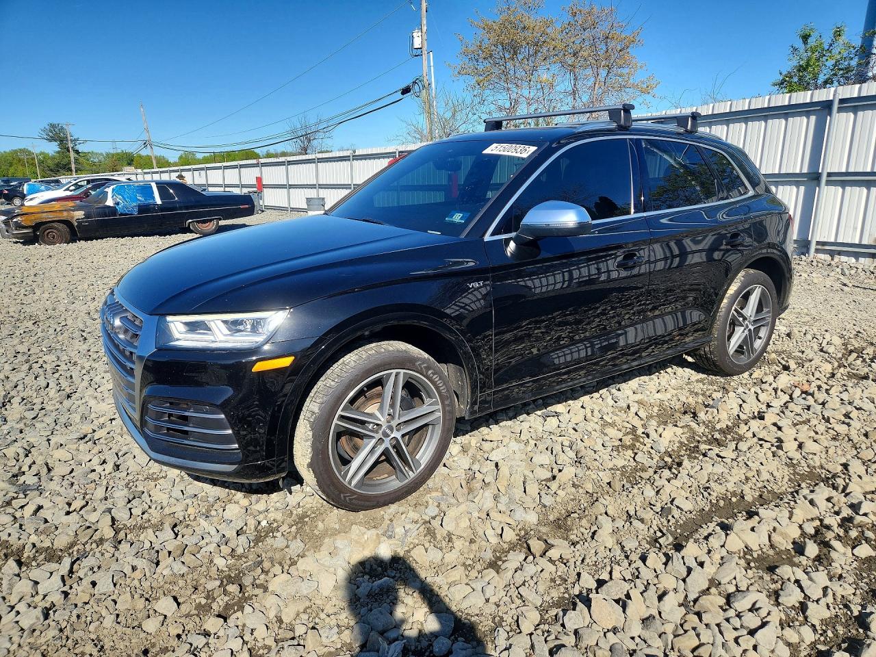 2018 Audi SQ5 Premium Plus, VIN WA1A4AFY5J2247087 — Undercarriage