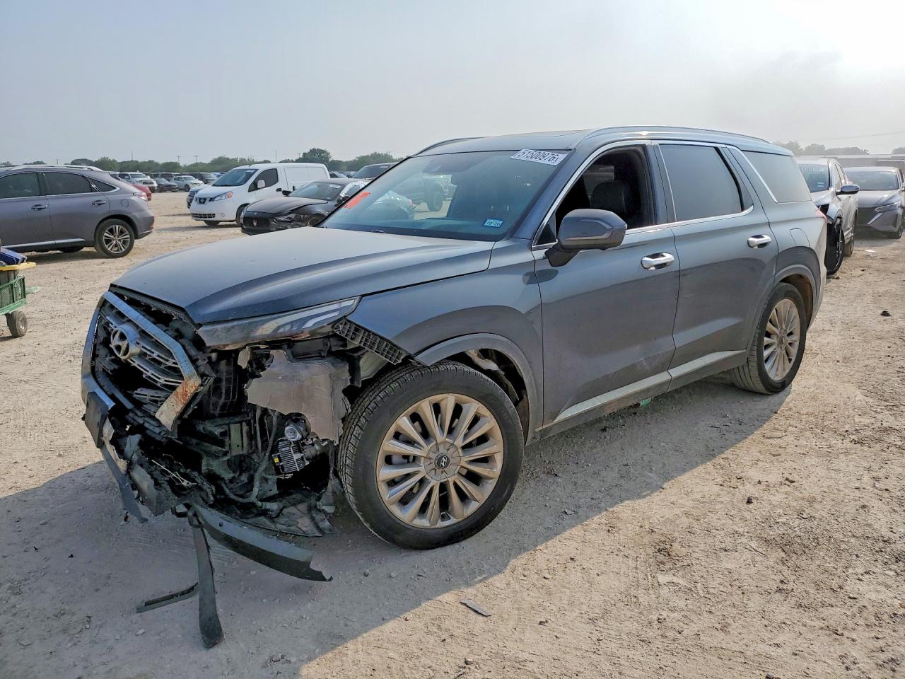 2020 Hyundai Palisade Limited, VIN KM8R54HE8LU134408 — Front end