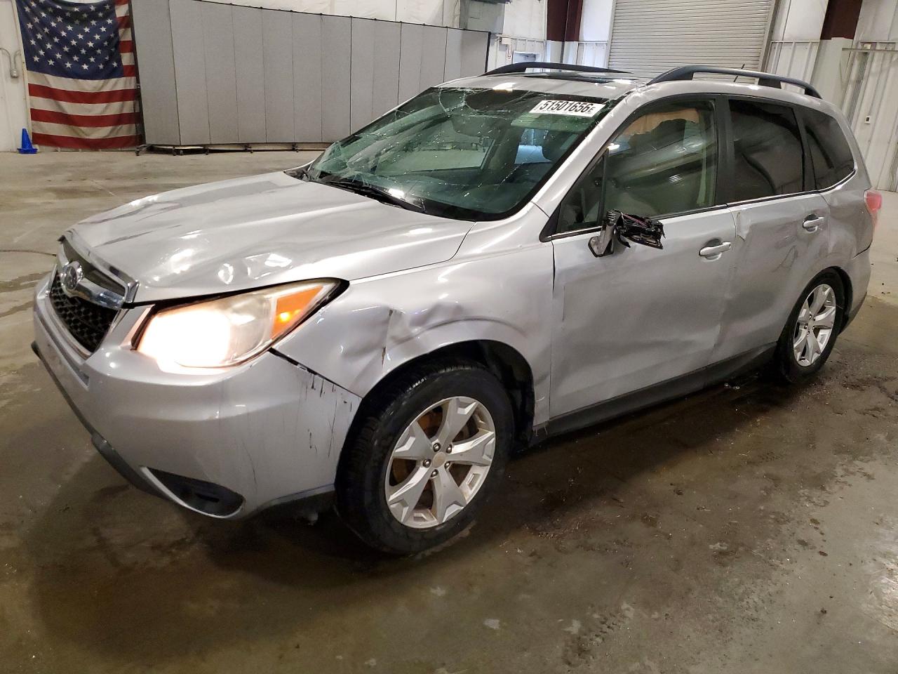2014 Subaru Forester Premium, VIN JF2SJAEC5EH498964 — Rollover