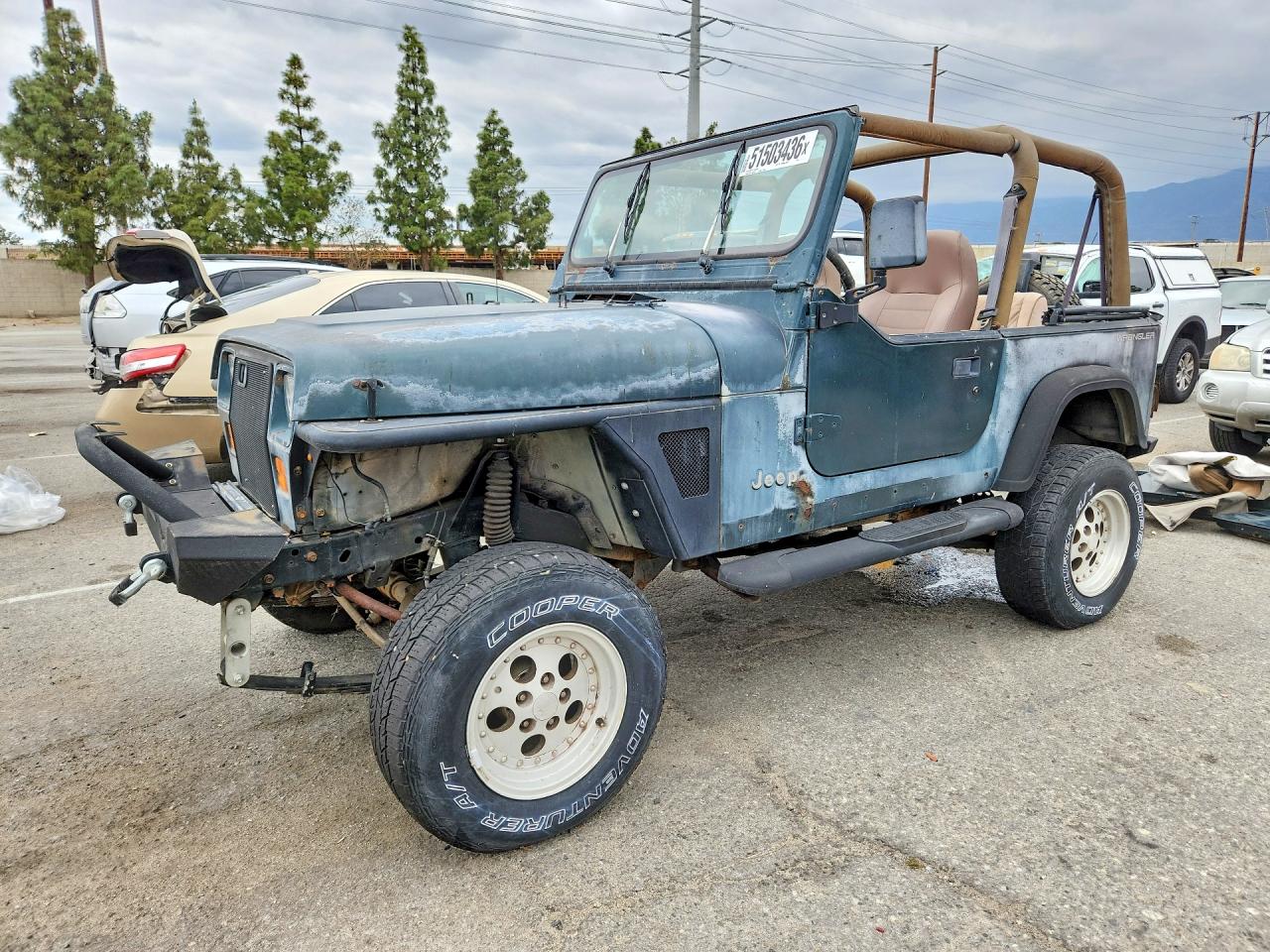 1994 Jeep Wrangler, VIN 1J4FY29S9RP445290 — Normal wear