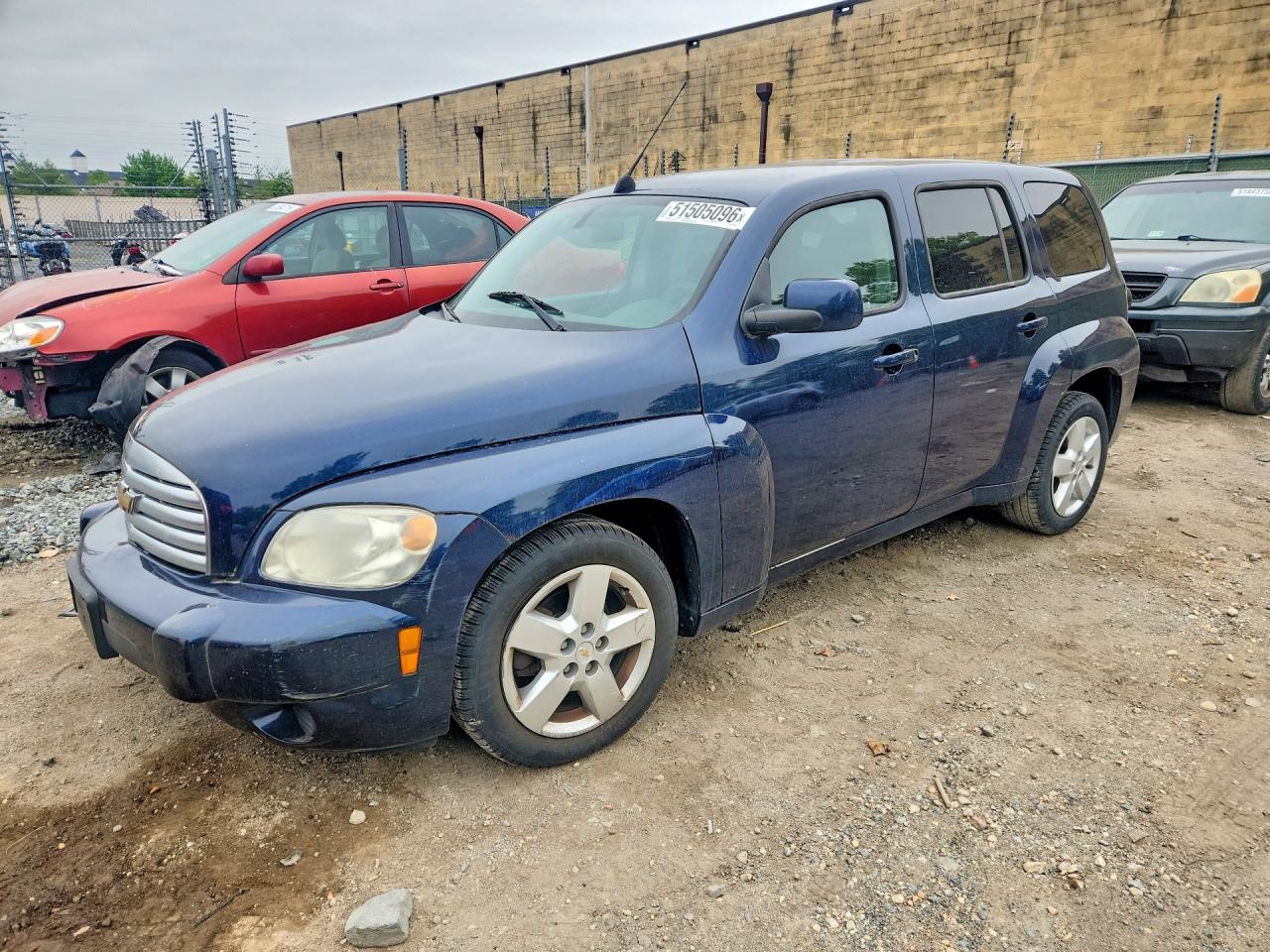 2010 Chevrolet HHR 1LT, VIN 3GNBABDBXAS629747 — Front end
