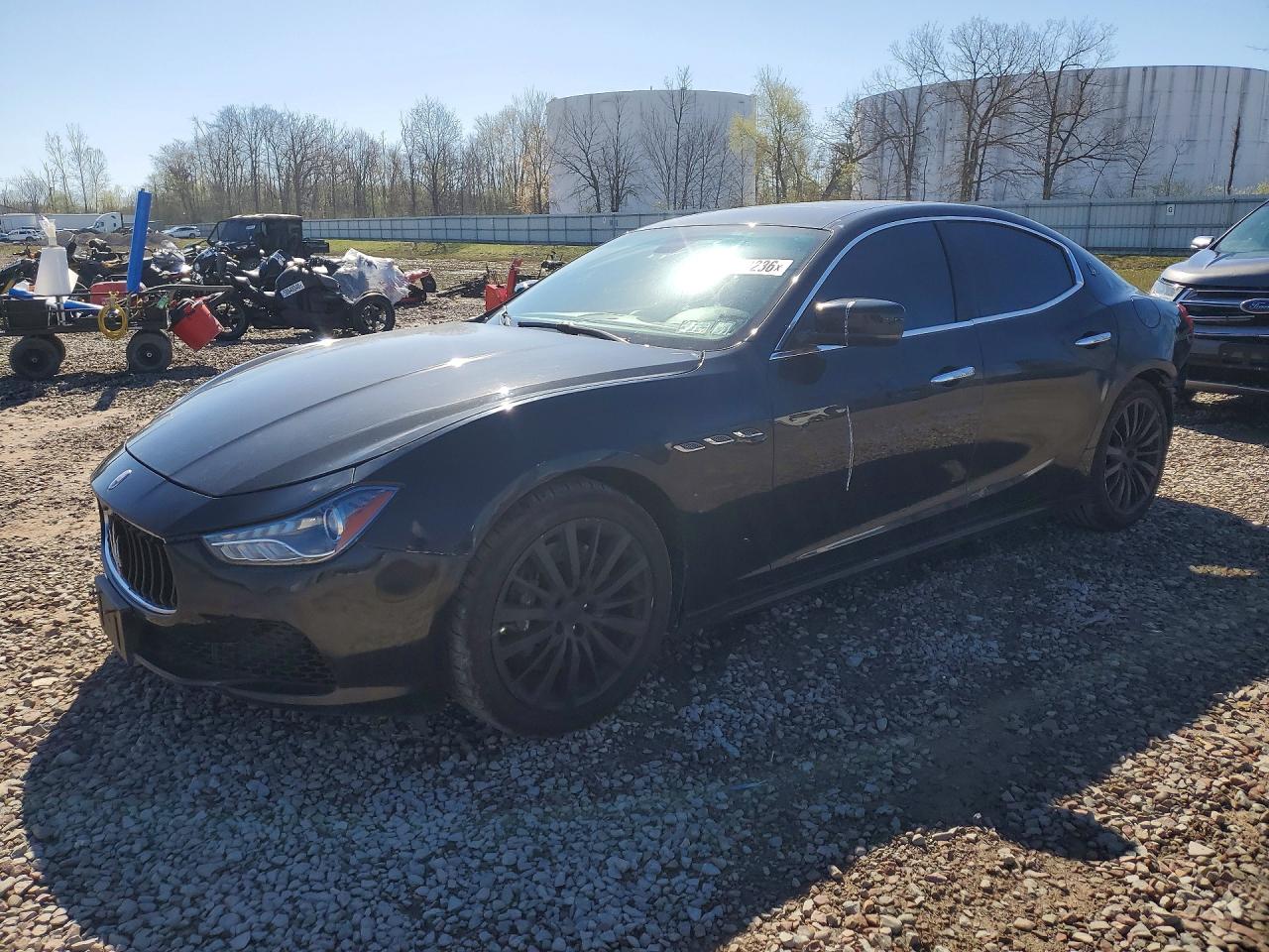 2016 Maserati Ghibli S Q4, VIN ZAM57RTA1G1176310 — Фото с аукциона