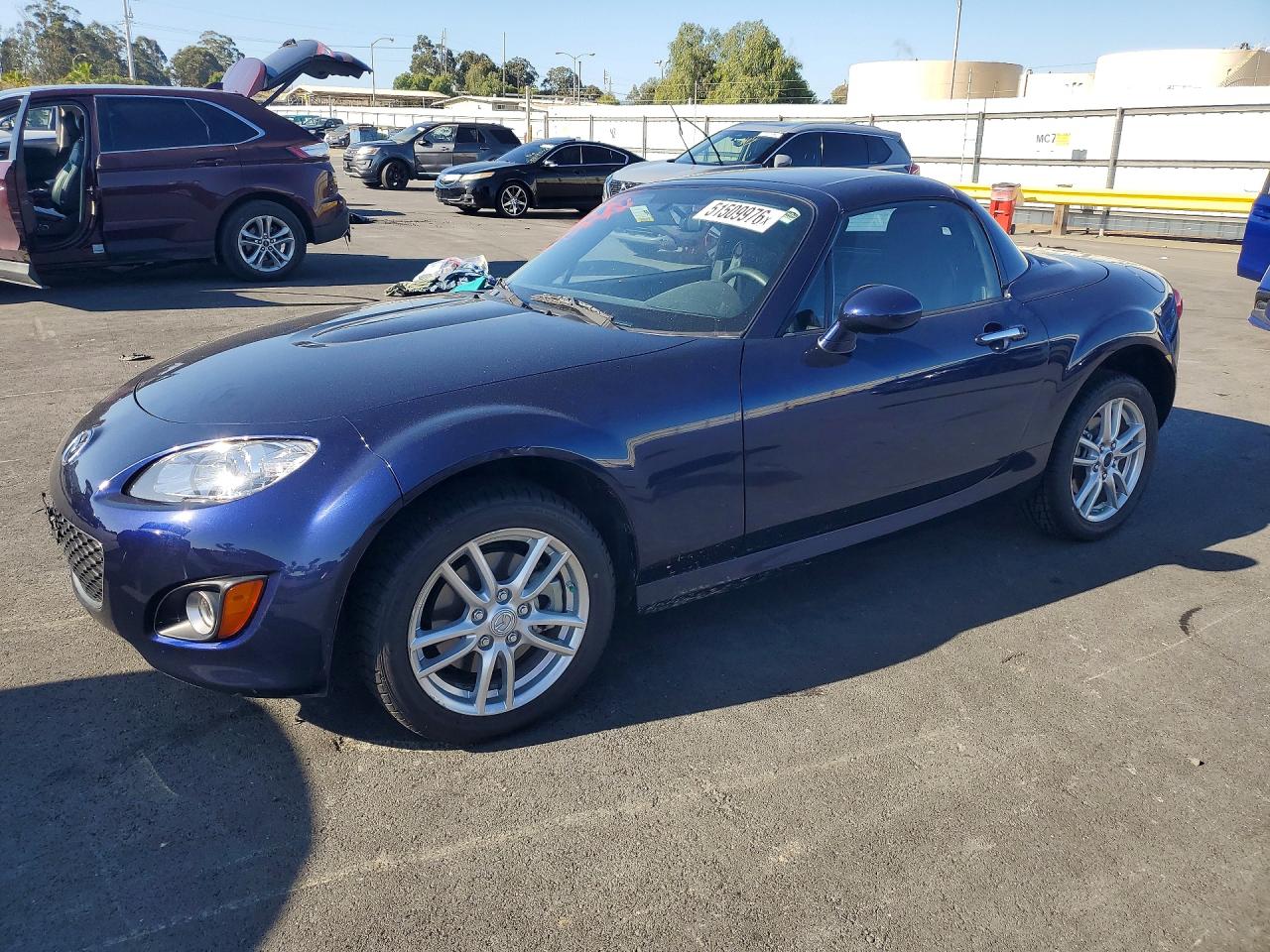 2009 Mazda MX-5 Miata Sport, VIN JM1NC26F690201449 — Front end