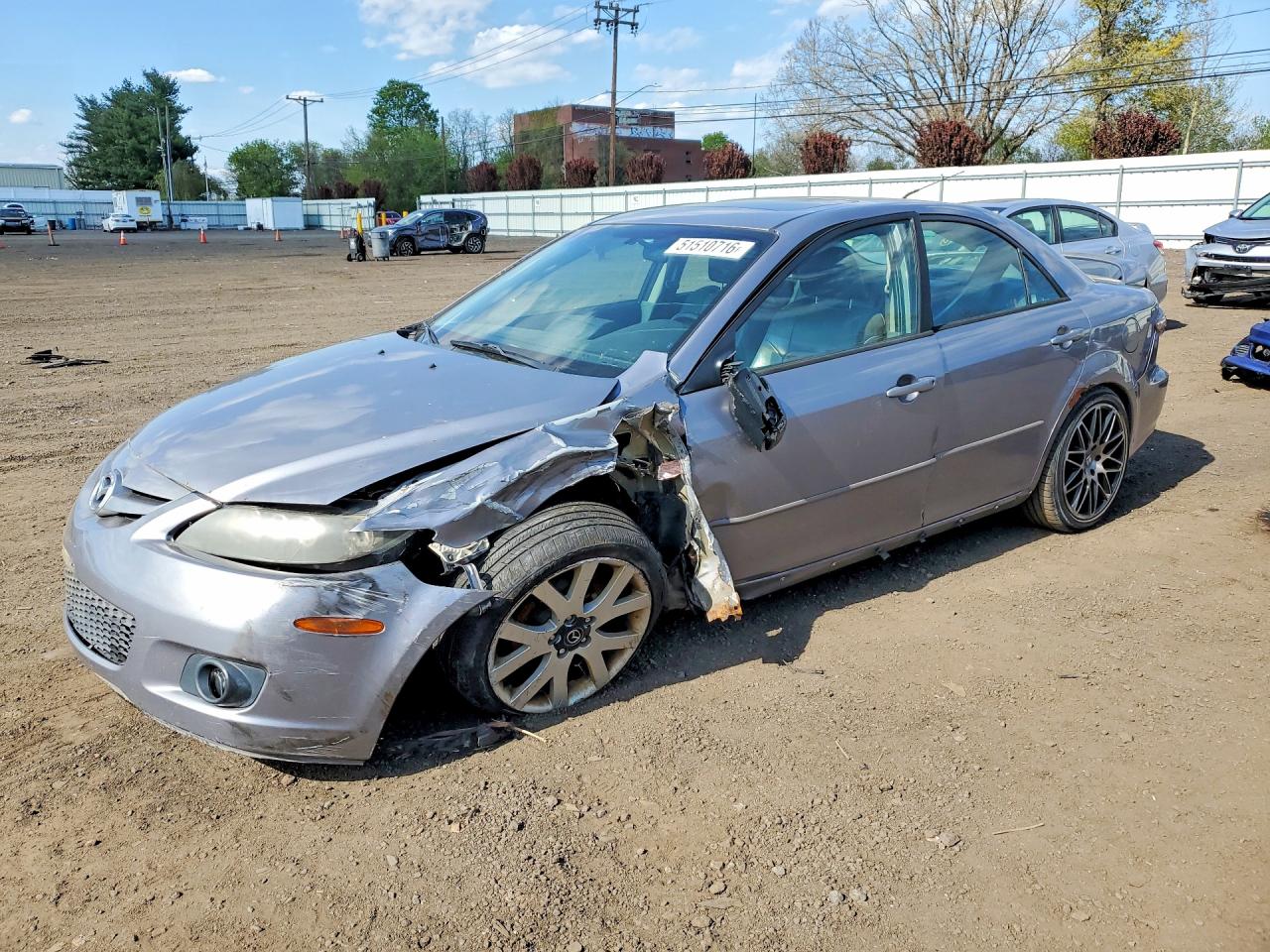 2006 Mazda 6 Grand Sport S, VIN 1YVHP80D065M46798 — Бок