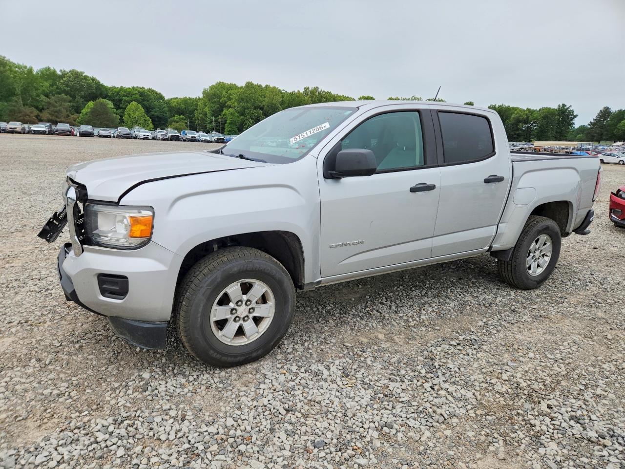 2018 GMC Canyon 2WD, VIN 1GTG5BEN9J1269402 — Front end