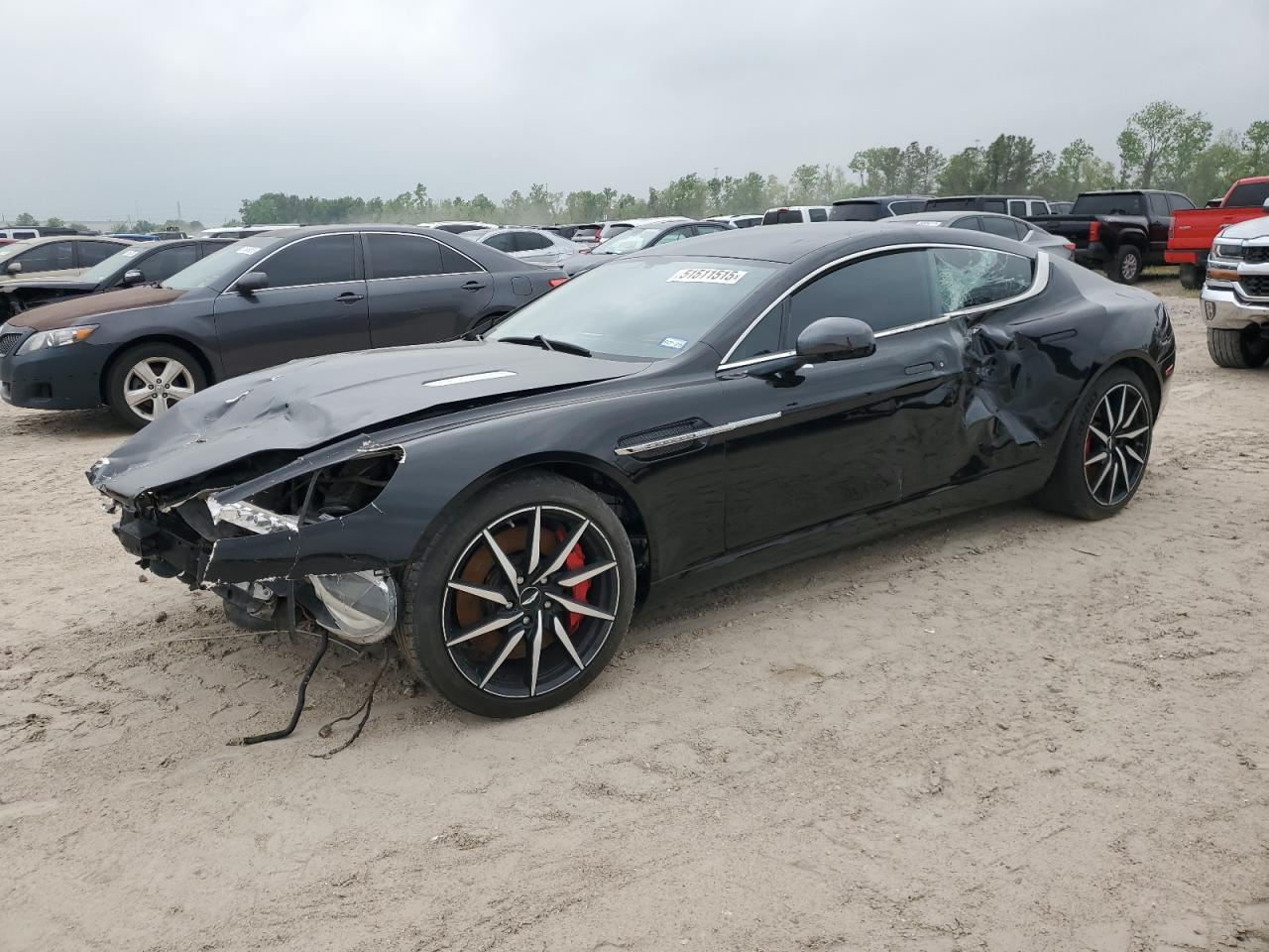 2011 Aston Martin Rapide, VIN SCFHDDAJXBAF01954 — Front end