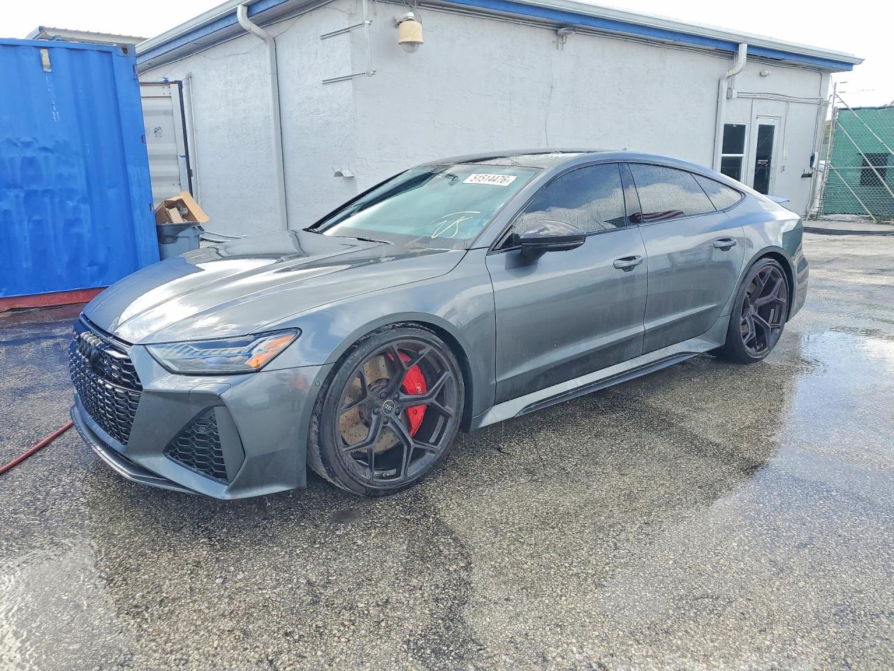 2025 Audi RS 7 performance, VIN WUAPDBF21SN901295 — Вода / потоп