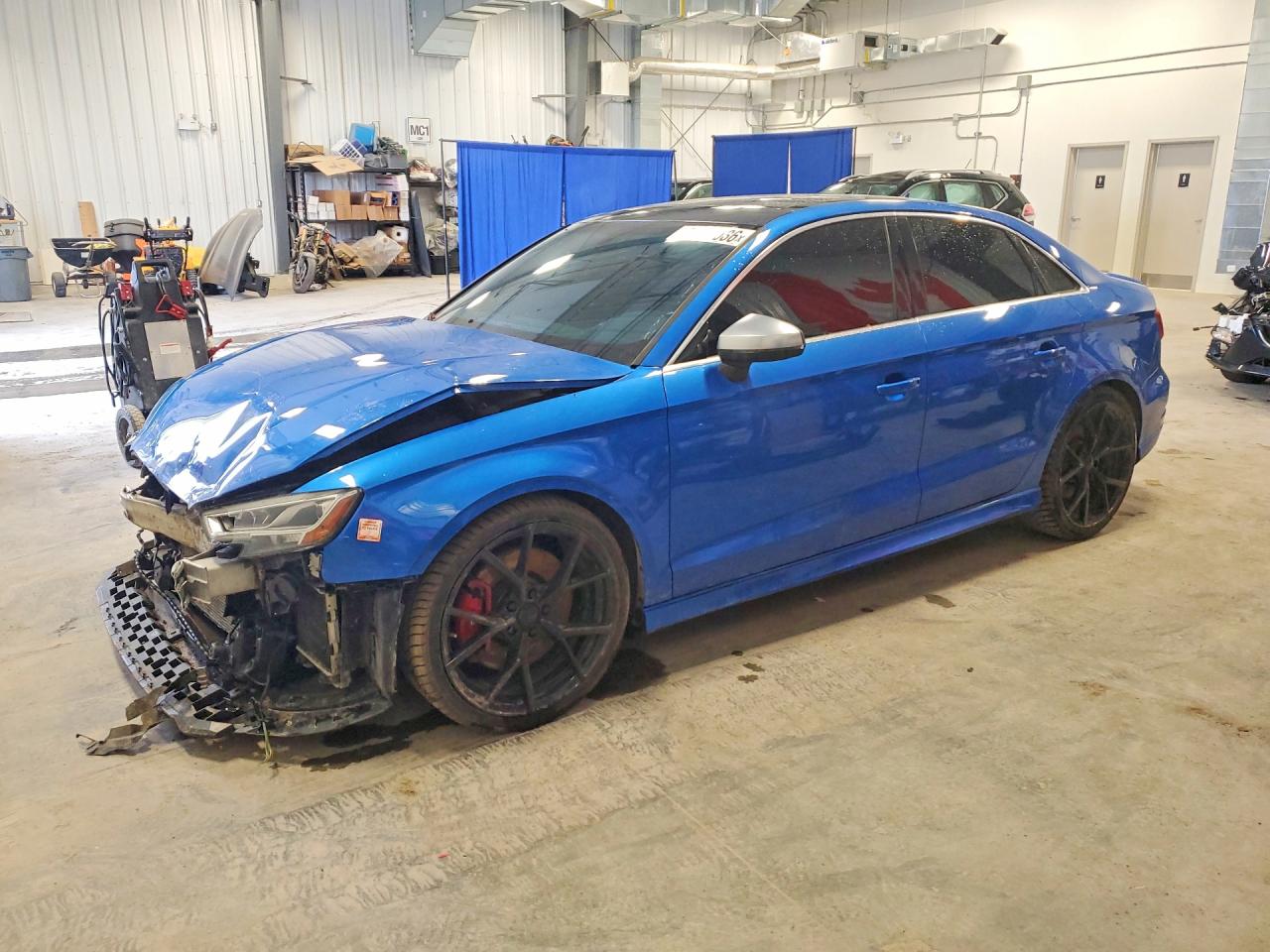 2017 Audi S3 Prestige, VIN WAUF1GFF1H1048685 — Front end