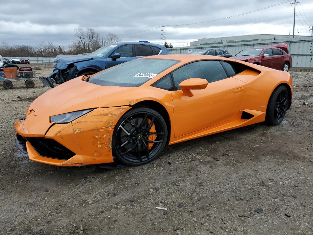2015 Lamborghini Huracan, VIN ZHWUC1ZFXFLA02670 — All over