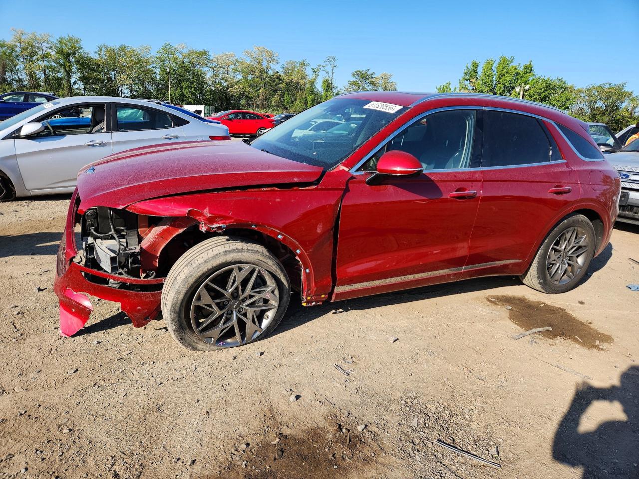 2023 Genesis GV70 2.5T, VIN KMUMADTB3PU109586 — Front end