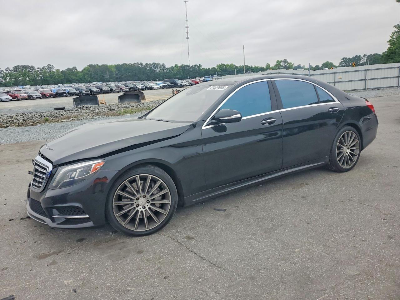 2014 Mercedes-Benz S 550, VIN WDDUG8FB6EA026842 — Front end