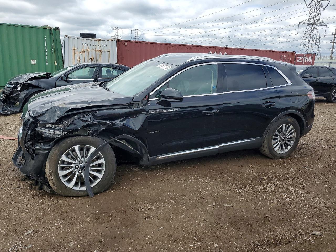 2022 Lincoln Nautilus Standard, VIN 2LMPJ8J98NBL25962 — Side