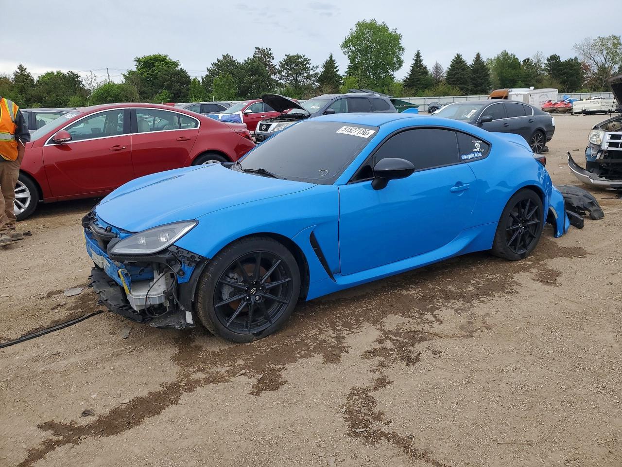 2022 Toyota 86 Premium, VIN JF1ZNBF10N8752445 — Front end